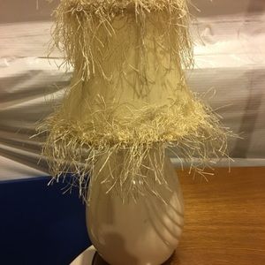 Little Lamp With Flirty Fun Shade For Bedroom